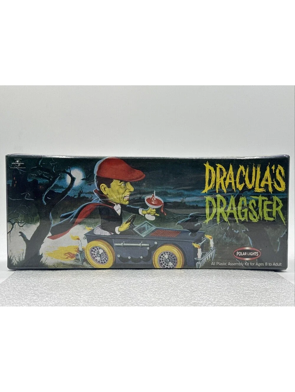 Polar Lights Draculas Dragster Model Kit 1999 Factory Sealed #5026 PlayingMantis